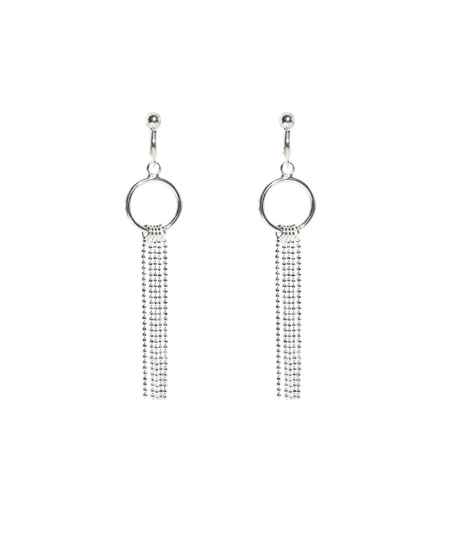 JewelryWe 6 Boucles D'Oreilles Clicker Acier Inoxydable - Clips Non-Perçés, Noir/Argent/Or, Avec Sac Cadeau