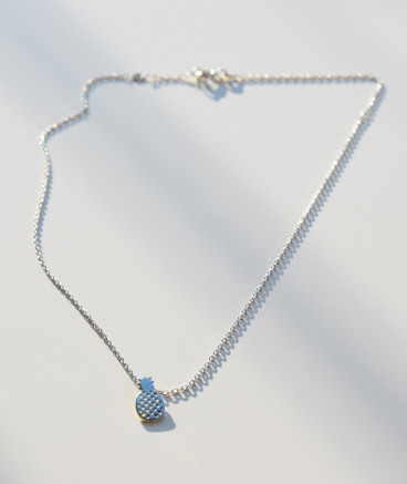 Pendentif argent 925 ananas