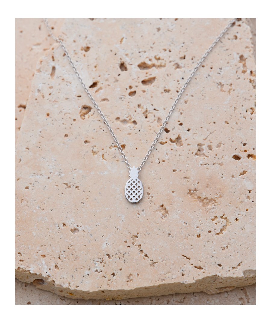 Pendentif argent 925 ananas