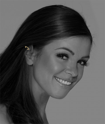 Ear cuff non percé feuilles perlé doré