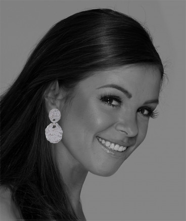 Boucles d'oreilles clip acier martelées