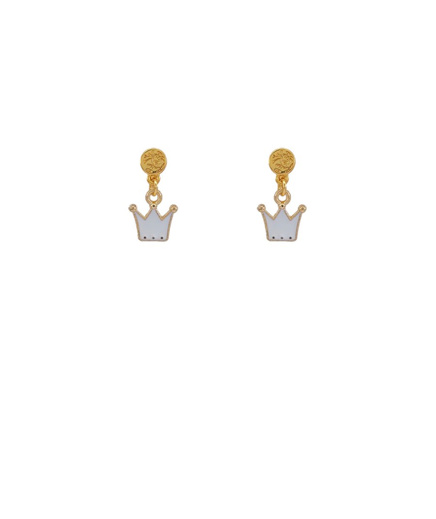 Boucles D'oreilles Clips Longues Avec Perles Blanches Et Rouges - Neuf Sans Emballage, Style Pendantes