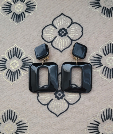 Boucles D’oreilles Clips Vintage – Marque Les Rarissimes – Doré – Occasion