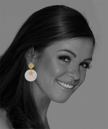 Boucles oreilles clips lumière