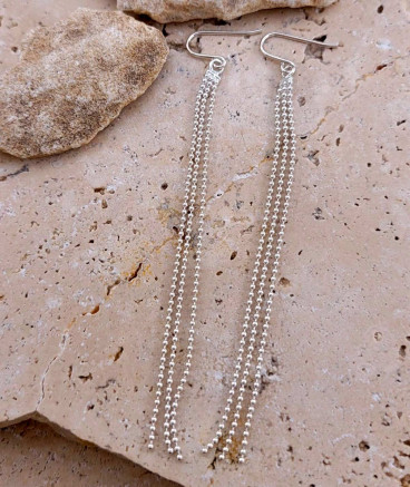 Boucles d'oreilles  argent 925