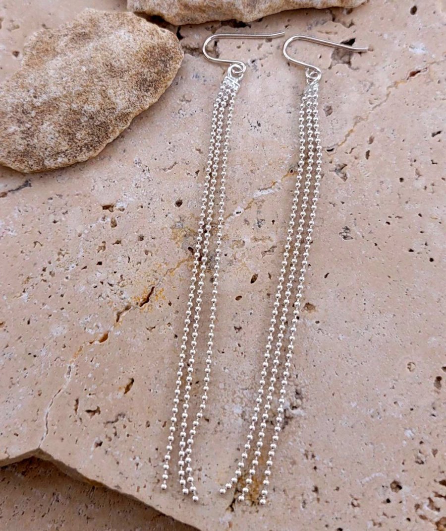 Boucles d'oreilles  argent 925