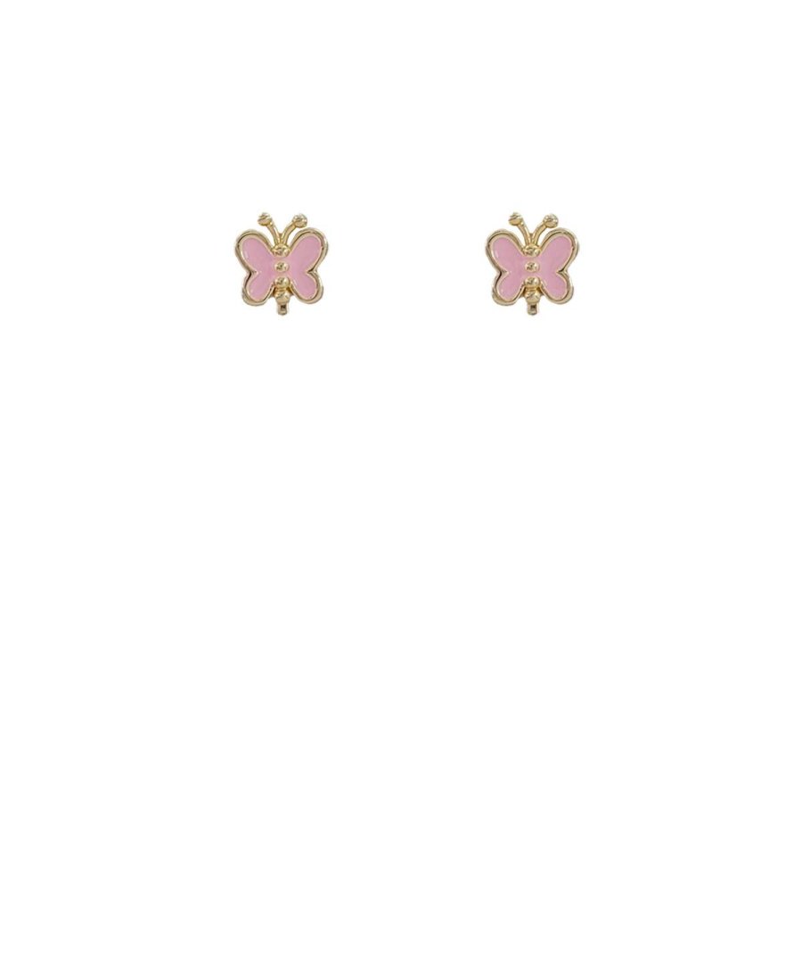 Lot De 8 Paires De Boucles D’oreilles à Clip Pour Enfants – Papillons, Fleurs, Cœur – Hypoallergéniques – Pas De Piercing
