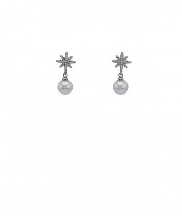 Mini boucles d'oreilles à clips perle très légères  - L'Ultra-confort par Tara Pépita