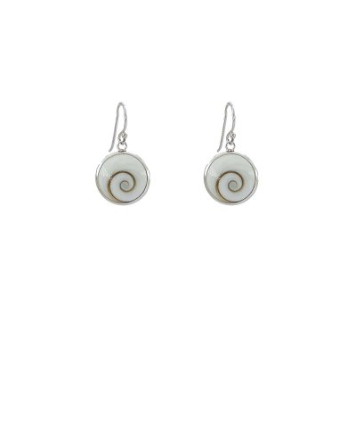 Boucles oreilles argent 925 Oeil de Ste Lucie