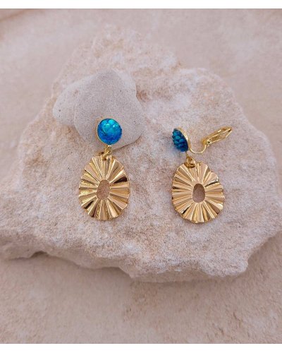 Petites boucles d'oreilles à clips pour oreilles non percées et sensibles  - L'Ultra-confort par Tara Pépita