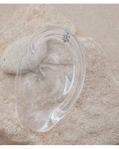 Mini ear cuff. Il se pose très facilement sur tout le cartilage de l'oreille - Effet percing sans perçage