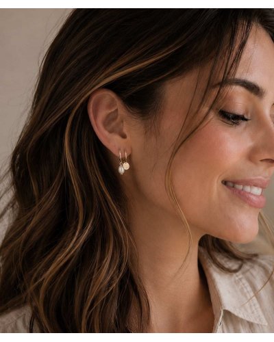 Boucles d'oreilles Ear cuff non percé doré