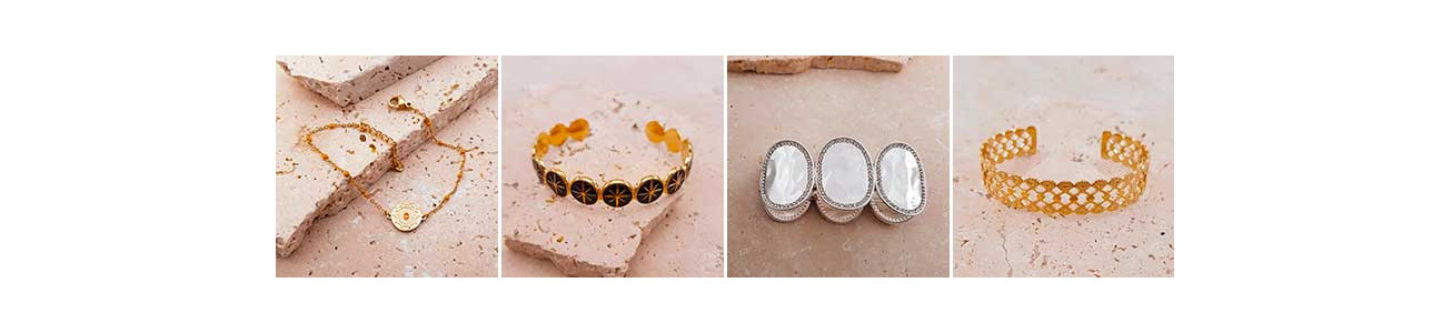 Bracelets plaqués or ou argent
