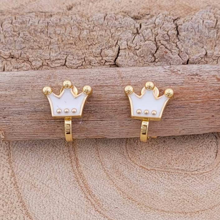 Boucles d’oreilles à clip pour fillettes